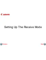 Preview for 8 page of Canon PIXMA MX860 series Setup Manual