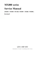 Canon PIXMA MX882 Series Service Manual preview