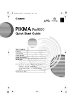 Предварительный просмотр 3 страницы Canon PIXMA Pro9000 Mark II Series Quick Start Manual