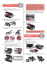 Предварительный просмотр 4 страницы Canon PIXMA TR7540 Getting Started