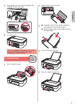 Предварительный просмотр 5 страницы Canon PIXMA TS3110 Getting Started