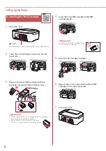 Предварительный просмотр 4 страницы Canon PIXMA TS3550 Series Getting Started