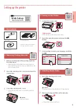 Предварительный просмотр 3 страницы Canon PIXMA TS6240 Getting Started