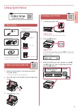 Предварительный просмотр 3 страницы Canon PIXMA TS702a Getting Started