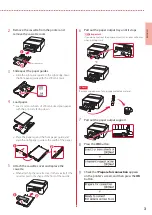 Предварительный просмотр 5 страницы Canon PIXMA TS702a Getting Started