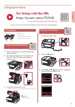 Предварительный просмотр 3 страницы Canon PIXMA TS7451 Getting Started