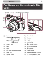 Предварительный просмотр 5 страницы Canon Power Shot G7X User Manual