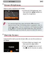 Предварительный просмотр 343 страницы Canon Power Shot G7X User Manual