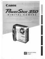 Preview for 1 page of Canon PowerShot 350 Instructions Manual