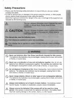 Preview for 5 page of Canon PowerShot 350 Instructions Manual