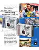 Предварительный просмотр 2 страницы Canon PowerShot A10 Brochure & Specs