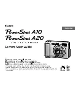 Canon PowerShot A10 User Manual предпросмотр