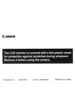 Предварительный просмотр 233 страницы Canon PowerShot A10 User Manual