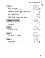 Preview for 5 page of Canon PowerShot A1100 IS User Manual