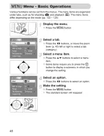 Preview for 46 page of Canon PowerShot A1100 IS User Manual