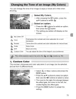 Preview for 71 page of Canon PowerShot A1100 IS User Manual