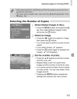 Preview for 103 page of Canon PowerShot A1100 IS User Manual