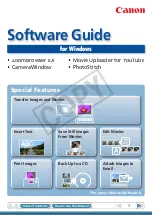 Canon PowerShot A1200 Software Manual preview