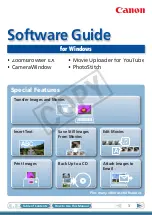 Preview for 1 page of Canon PowerShot A1200 Software Manual