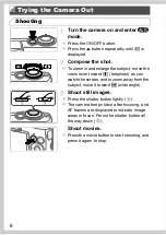 Preview for 6 page of Canon POWERSHOT A1300 Getting Started