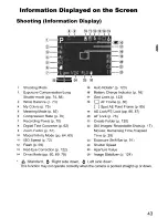 Предварительный просмотр 43 страницы Canon PowerShot A2000 IS User Manual