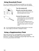 Предварительный просмотр 126 страницы Canon PowerShot A2000 IS User Manual