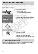 Предварительный просмотр 16 страницы Canon PowerShot A2100 IS User Manual