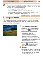 Предварительный просмотр 76 страницы Canon PowerShot A2600 Extended User Manual