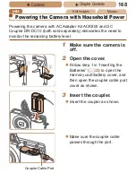 Предварительный просмотр 168 страницы Canon PowerShot A2600 Extended User Manual