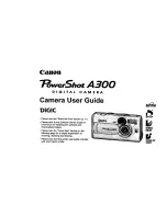 Canon PowerShot A300 User Manual предпросмотр