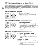 Preview for 30 page of Canon PowerShot A3000 IS User Manual