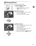 Preview for 33 page of Canon PowerShot A3000 IS User Manual