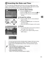 Preview for 61 page of Canon PowerShot A3000 IS User Manual