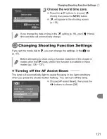 Preview for 121 page of Canon PowerShot A3000 IS User Manual