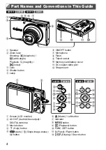 Предварительный просмотр 4 страницы Canon PowerShot A4050 IS User Manual