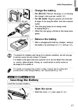 Предварительный просмотр 17 страницы Canon PowerShot A4050 IS User Manual