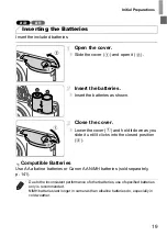 Предварительный просмотр 19 страницы Canon PowerShot A4050 IS User Manual