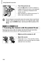 Предварительный просмотр 144 страницы Canon PowerShot A4050 IS User Manual