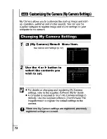 Предварительный просмотр 98 страницы Canon PowerShot A420 User Manual