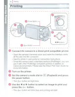 Предварительный просмотр 16 страницы Canon PowerShot A470 Getting Started