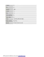 Предварительный просмотр 3 страницы Canon PowerShot A470 Specification Sheet