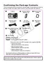 Предварительный просмотр 2 страницы Canon PowerShot A470 User Manual