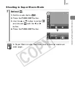 Предварительный просмотр 63 страницы Canon PowerShot A470 User Manual