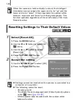 Предварительный просмотр 130 страницы Canon PowerShot A470 User Manual