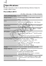 Предварительный просмотр 164 страницы Canon PowerShot A470 User Manual