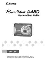 Предварительный просмотр 1 страницы Canon PowerShot A480 User Manual