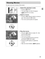 Preview for 29 page of Canon PowerShot A480 User Manual