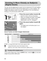 Предварительный просмотр 54 страницы Canon PowerShot A480 User Manual