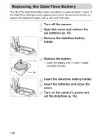 Предварительный просмотр 108 страницы Canon PowerShot A480 User Manual