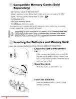 Preview for 8 page of Canon PowerShot A490 Getting Started